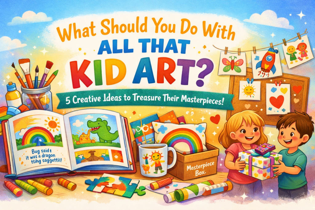 What to do with all that kid art 608a7a64 83a4 4168 988a 7ee556a3f963